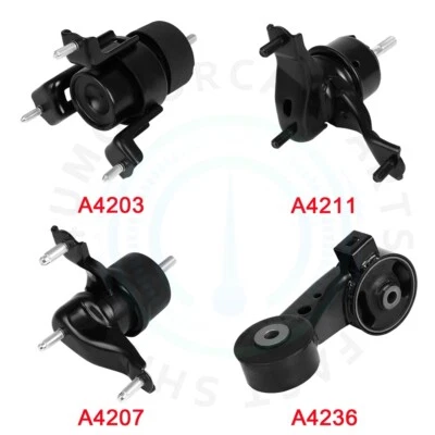 Engine Motor Transmission Mount For 2002-2006 Toyota Camry 3.0L V6 GAS Rubber - Image 1 of 4