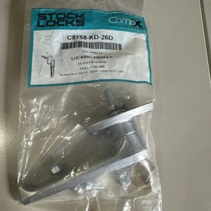Compx Security C8758-C420A-26D Cabinet Handle with Lock - Picture 1 of 3