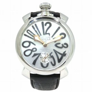 GaGa Milano Manuale 48mm 5010.07S Handaufzug Uhr Armbanduhr kostenloser Versand [gebrauch - Bild 1 von 9