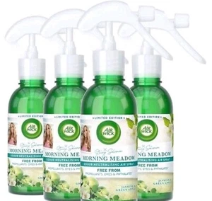 4 x Air Wick Morning Meadow Odour Neutralising Air Spray Stacey Solomon 236ml - Picture 1 of 1