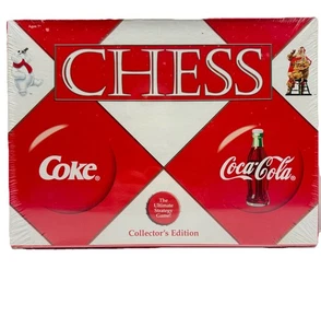 Coca-Cola Chess Collectors Edition Classic 2002 Sealed NOS Santa King Polar Bear - Picture 1 of 8