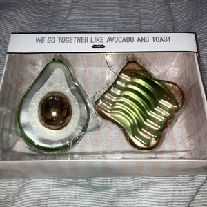 Ornamenti alimentari avocado e toast di Mud Pie - Foto 1 di 2