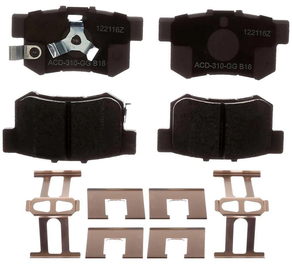 Juego de pastillas de freno de disco para Honda CR-V 2005-2016 Crosstour Accord Crosstour ACDELCO Foto 1 de 1