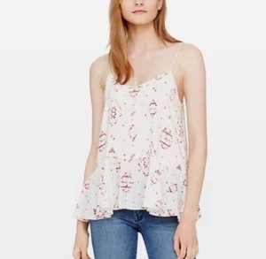 Club Monaco Benicia Cream White 100% Silk Camisole Tank Top Extra Small NWT - Picture 1 of 8