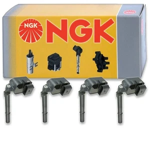4 pcs NGK Ignition Coil for 2015-2016 Mercedes-Benz C300 2.0L L4 - Spark vo - Picture 1 of 5