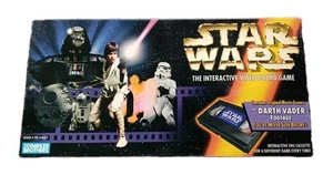 Star Wars Interactive VHS Video Board Game Parker Bros 1996 COMPLETE - Picture 1 of 17