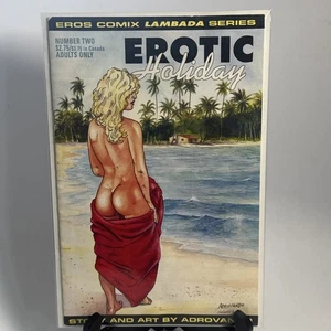 Eros Comix Lambada Series Erotic Holiday Issue #2 Adrovando G-VG Rare 1994 - Picture 1 of 8