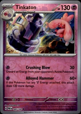 SV04: Paradox Rift #085/182 Tinkaton Reverse Holo Rare - Image 1 of 2