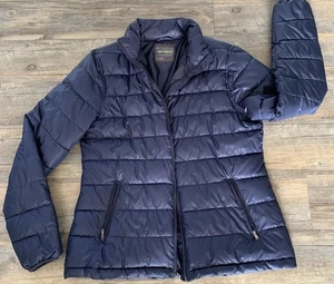 TEK GEAR Men's Large Puffer Jacket Blue New - Picture 1 of 10