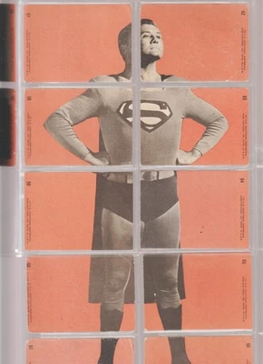 JUEGO DE TARJETAS SUPERMAN 1966 ORIGINAL VINTAGE ¡COMPLETO! TARJETAS TOPPS 66 Foto 1 de 4