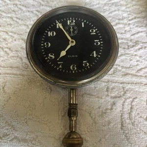 Elgin Timepiece Uhrwerk Oldtimer Auto Armaturenbrettuhr - Bild 1 von 11