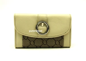 OROTON LOLA HIGHFOLD LEATHER WALLET IN IVORY BNIB RRP$155 - Picture 1 of 7