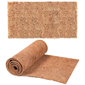 Planter Coconut Liner Cuttable Palm Coco Sheet Coir Basket Mat Fiber Carpet - Imagen 1 de 16
