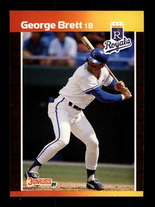1989 Donruss  #204 George Brett Kansas City Royals