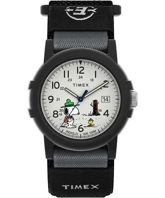 Timex TW4B29100 Men's Expedition Camper 40mm Black Fast wrap White Dial Watch - Image 1 of 4