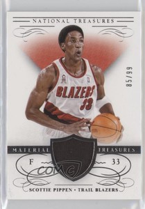 2013-14 Panini National Treasures Material Treasures /99 Scottie Pippen #31 HOF