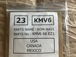 24 CX-30 24-25 CX-5 90 NEW Original Navigation SD Card KMV6-66-EZ1 (fits Mazda) - Bild 1 von 5