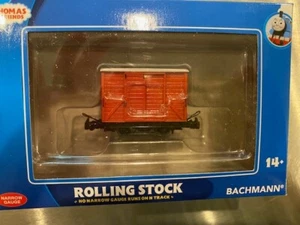 Treni a scartamento ridotto di Bachmann - Scatola calibro stretto furgone rosso - 77209 - Foto 1 di 2