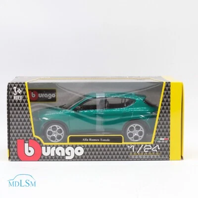 MODELLINO AUTO ALFA ROMEO TONALE 2023 VERDE - BURAGO - SCALA 1:24 "18-21109GR" - Immagine 1 di 2