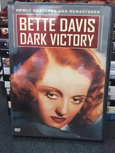 *1. Hand* Dark Victory 1939 fast neuwertig DVD Bette Davis Humphrey Bogart restauriert - Bild 1 von 2