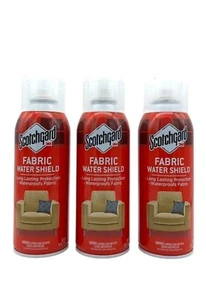 Scotchgard Fabric Clothes Upholstery Water Shield Waterproof Protector 10 oz (3 - Picture 1 of 1