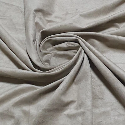 CHAQUETA PESADA GRADO IMITACIÓN GAMUZA CUERO COMO TELA TELA COCHE TAPICERÍA SOFÁ 60"W Foto 1 de 4