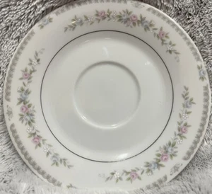 Vintage Celebrity Wellington Fine China Japan 6" Serving Plate Saucer Roses 6123 - Picture 1 of 6