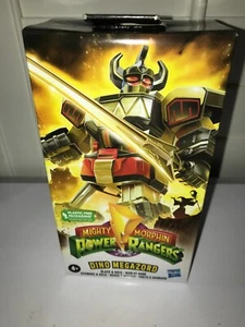 Power Rangers Mighty Morphin Dino Megazord Black Gold Action Figure Hasbro - Picture 1 of 2