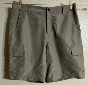 Magellan Outdoors Mens Round Rock Cargo Water Repellent Shorts Size 32 (35) - Picture 1 of 8