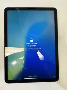 As Is Apple iPad Air 4th Gen 10.9'' A2316 Wi-Fi Only Space Gray For Parts - Picture 1 of 4