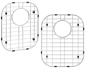 Rejillas de fregadero de cocina de acero inoxidable 16 X13 y 14.5 X 11.25 protector de estante de fregadero - Imagen 1 de 12