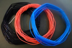 73 Fuß 20 AWG Solider Kern Versilbert Kupfer 600 V Teflondraht Vakuumröhre Audio - Bild 1 von 2