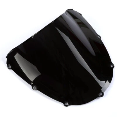 Brand new Honda CBR954RR Motorcycle ABS Windshield Shield Fit 2002-2003 Black - Imagem 1 de 3