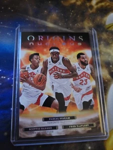 SIAKAM BARNES VanVLEET 2022-23 Panini Origins NUCLEUS TORONTO RAPTORS #4 - Picture 1 of 2