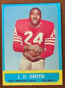 1963 Topps Football J. D. Smith #135! ¡Envío combinado bajo! - Imagen 1 de 2