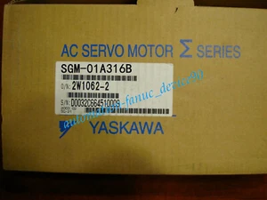 1PC YASKAWA AC SERVO MOTOR SGM-01A316B NEW Fast shipping(DHL or Fedex) - Picture 1 of 1