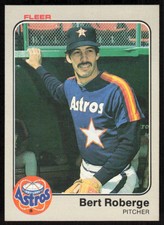 1983 Fleer #461 Bert Roberge   - FREE SHIPPING