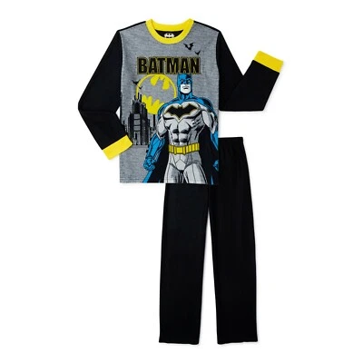 НОВЫЙ BATMAN ФЛАНЕЛЬ 2 ИЗДЕЛИЯ КОМПЛЕКТ ПИЖАМЫ PJ МАЛЬЧИКОВ РАЗМЕР 6/7 ИЛИ 8 НОВЫЙ С ЯРЛЫКАМИ - Изображение 1 из 3