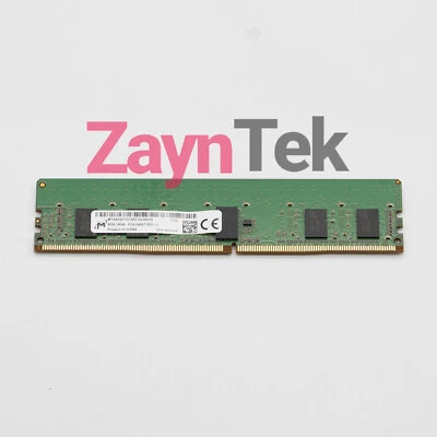 Micron (MTA9ASF1G72PZ-2G3B1) 8GB ECC Server Memory RAM DDR4-2400 PC4-19200 - Image 1 of 2