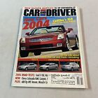 2003 October Car And Driver Magazine Every New Car And Truck (CP415)
