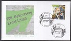BRD 2016 FDC - Ernst Litfaß, Druckereibesitzer, Erfinder der Litfaßsäule