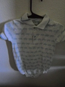 Vintage-Oshkosh Bgosh-Size 24 months-body suit-one owner-1988-Cedar chest stored - Picture 1 of 7
