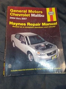 General motors chevrolet malibu 2004-2007 automotive repair service manual - Foto 1 di 2