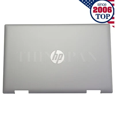New HP Pavilion X360 14-DY 14M-DY1033DX LCD Back Cover Top Lid M45000-001 Silver - Image 1 of 4