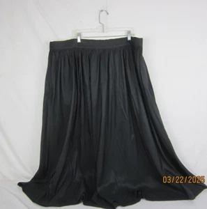 Women's Pleated A-Line Maxi Skirt A New Day Black Size 3X - Picture 1 of 18