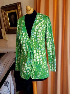 60S COLE OF CALIFORNIA  SWIMWEAR & JACKET COVER UP POOL PARTY BEACH SUMMER S-M  - Picture 1 of 12