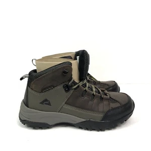 Ozark Trail Wanderschuhe, mittelhoch, wasserdicht, Leder Wanderer braun Herrengröße 6 neu im Karton - Bild 1 von 8