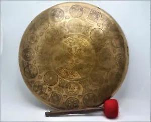 18 inch Special hand-carved Gong bell, Tibetan gong bell, home and living - Picture 1 of 5
