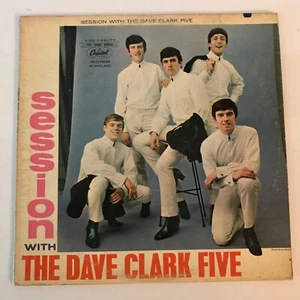 Session With The Dave Clark Five Vinyl LP Capitol 1964 Pop Rock Beat - Picture 1 of 5