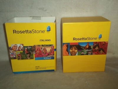 Rosetta Stone 2014 italiano V4 nivel 1-5 audio complementario CD rom sin activo Código Foto 1 de 4
